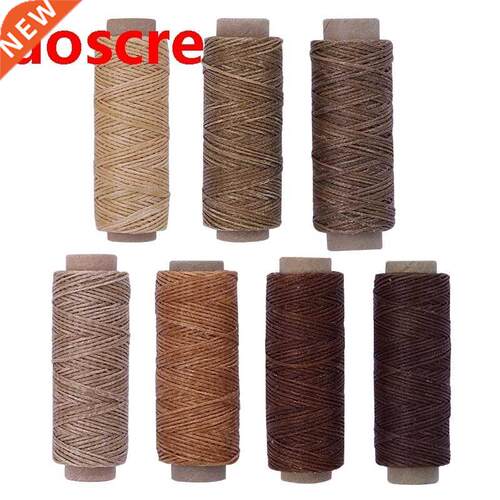 Leather Waxed Thread Cord 150D 50M DIY Hand Polyester Stitc