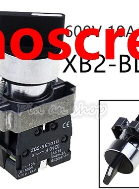 XB2-BD21 Panel Mounted Key Rotary Start Locking Pushbutton S