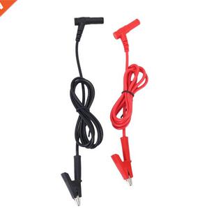 Crocodile Pair Plug Test Lead Clip Banana Alligator