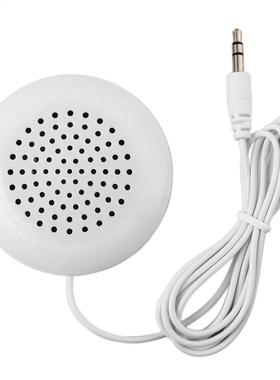 Mn Whte 3 5mm Pllow Speaker For Phone Pod CD Rado MP3
