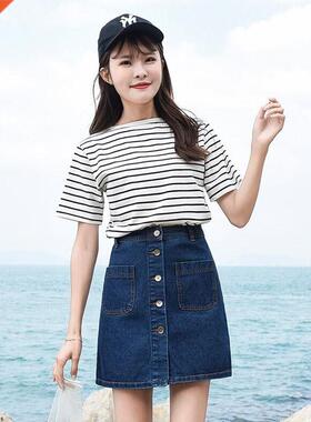 4 Colors Spring Summer Women Ladies Casual Short Mini Denim