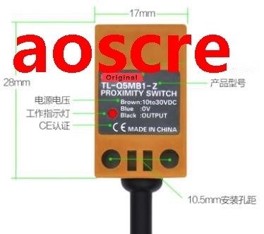 5PCS TL-Q5MB1-Z PNP NO 10-30VDC Sn-5mm Switch Sensor New Hig