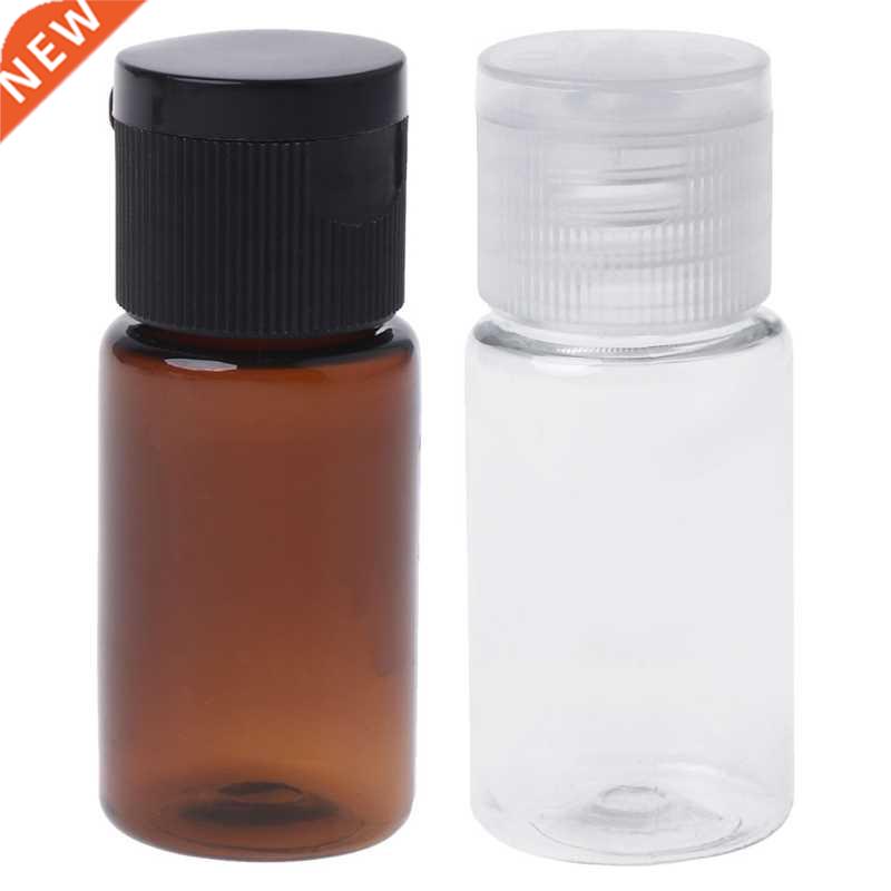 10ml Travel Empty Flip Cap Bottle Makeup Emollient Water Per