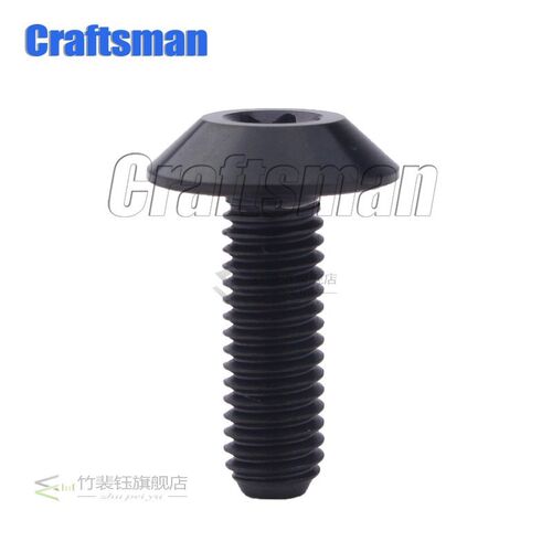 1Pcs  Titanium Ti M6 X 12 15 20  M5X15mm Button Torx Head Bo