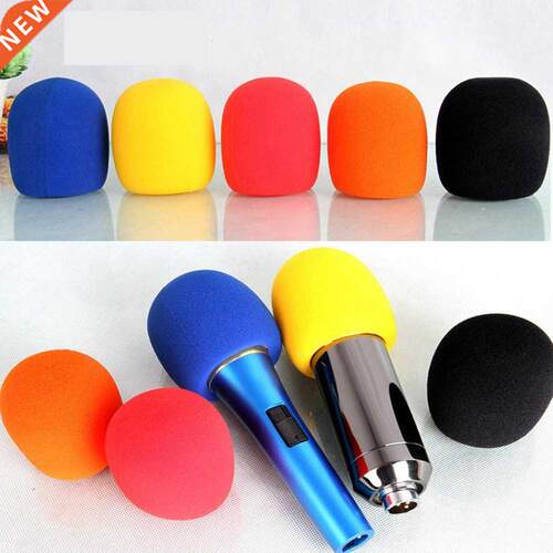 5pcs/set Microphone Cover Ball Shape Protective Handheld Sta