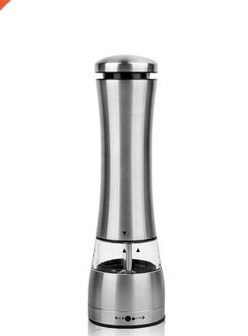 Electric Salt and Pepper Grinder - Battery Operated with LED