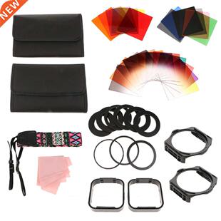 38 in 1 Graduated 24 Color Filter Sets Filters Kit with 2 Fi