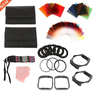 38 in 1 Graduated 24 Color Filter Sets Filters Kit with 2 Fi