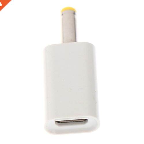 1pc Micro-USB Female To DC 4.0*1.7mm Male Plug Jack Converte