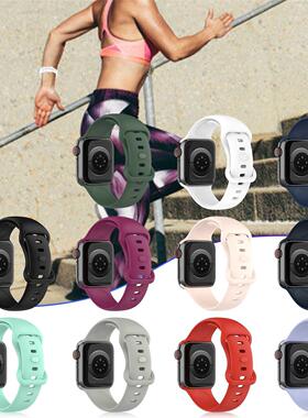 For Apple Watch7 Strap 42/4m TPU Soft Sports Replacement A