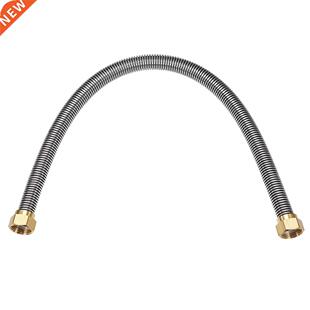 Corrugated Stainless Steel Water Line 19.7inch Length G1/2 F