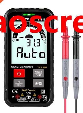 ET8132 Digital LCD Multimeter 6000 Counts Accuracy AC DC Vol
