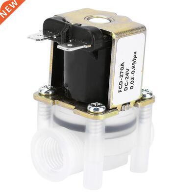 Shut-off Valve 1/4 inch Normally Closed N/C Type 24V DC Pla