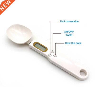 500g/0.1g Portable LCD Digital Kitchen Scale Measuring Spoon