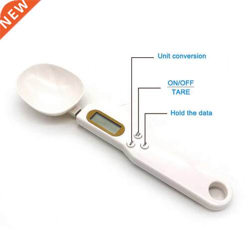 500g/0.1g Portable LCD Digital Kitchen Scale Measuring Spoon