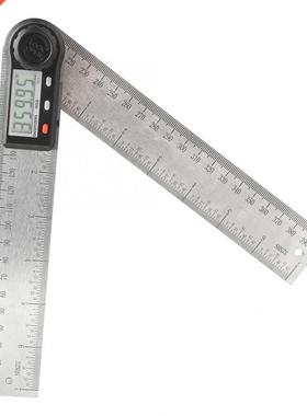 1 pcs 2-in-1 Electronic Digital Display Angle Meter 0-360 De