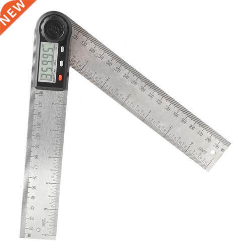 1 pcs 2-in-1 Electronic Digital Display Angle Meter 0-360 De