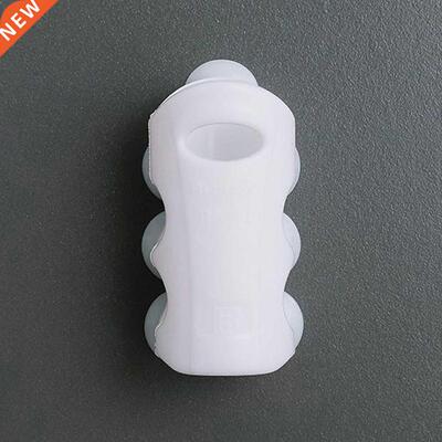 Punch Free Shower Head Holder Wall Mount Silicone Bracket Re