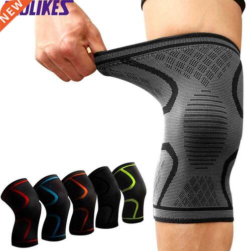 AOLKES 1PCS Elastc Sports Leg Knee Support Brace Wrap Prot