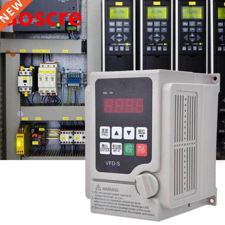 VFD Inverter 0.4KW 0.75KW 1.5KW 2.2KW 3.7KW Frequency Conver