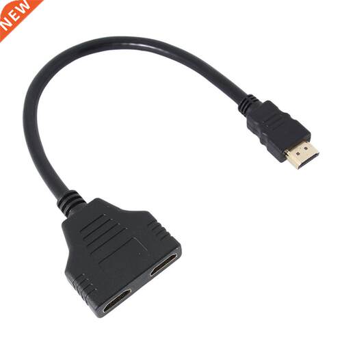 HDM 1 to 2 Adapter Sgnal Carrer Converter Cable for Vdeo