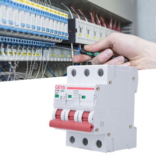 3P AC MCB  GYM8-C45 Miniature Circuit Breaker 400V 6A 10A  2