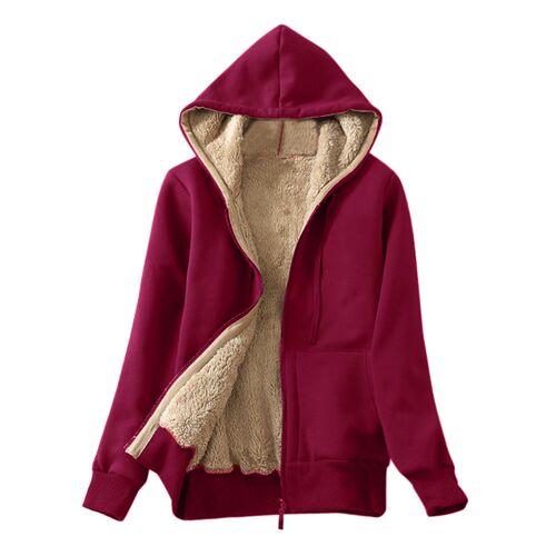 2021 Winter Women Thicken Hoodie Sweatershirt Casual Warm