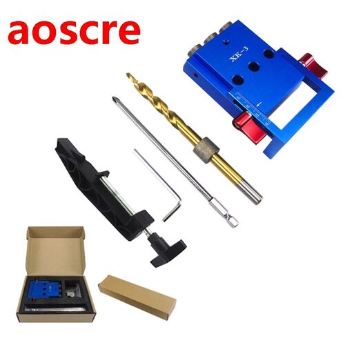 Hole Drilling Bit Kit Woodworking Oblique Angle Drilling Gui
