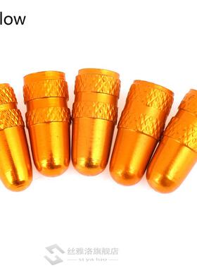 5pcs/set Aluminium Bike Presta Valve Cap MTB Wheel Rim Tyre