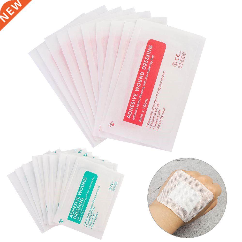 10/50Pcs Breathable Self-adhesive Wound Dressing Band Aid Ba