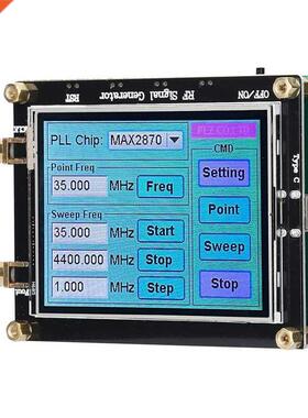 MAX2870 Signal Generator 23.5MHz-6000MHz Frequency Touching