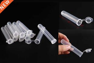 10pcs/set 10MLClear Micro Plastic Test Tube Centrifuge Vial