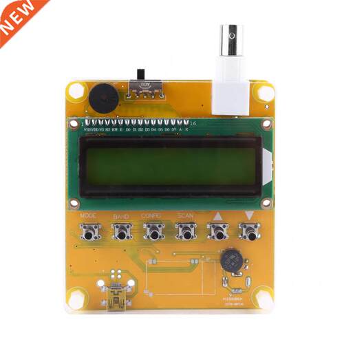 DC12V Shortwave Antenna Analyzer Meter Tester 1-60MHz Q9 Hea