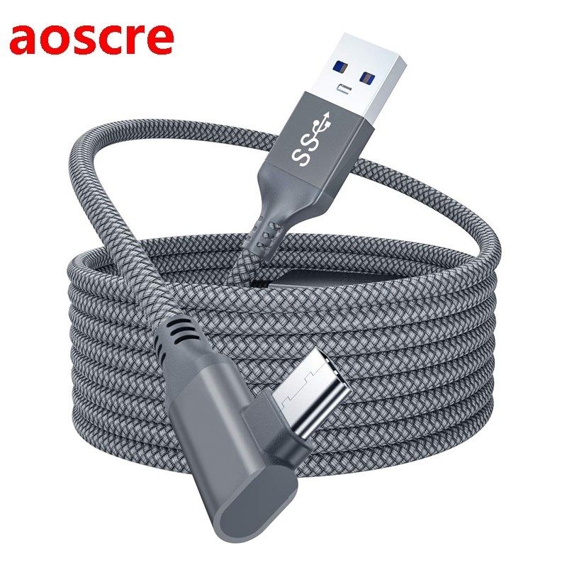 for Oculus Quest 2 Link Cable 20Ft/6M, Link Cable,90 Degree