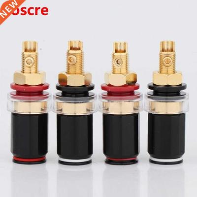 Preffair BP1102 Gold Plated 4MM Banana Plug Terminal Binding