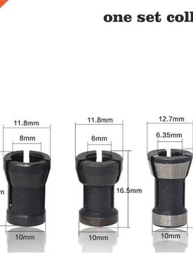 3pcs/set 6mm 6.35mm 8mm Woodworking Router Bit Engrving Mil