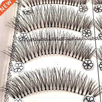 10 pair False Eyelashes Soft Eye Lashes Natural Eyelash Ext