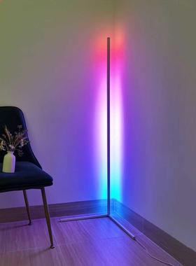 Modern LED Floor Lamp RGB Light Colorful Floor Lamps For Liv