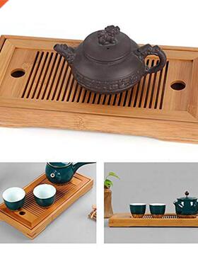 Bamboo Tea Tabl Tray High Quality 25*14*3.5cm Chinese Solid