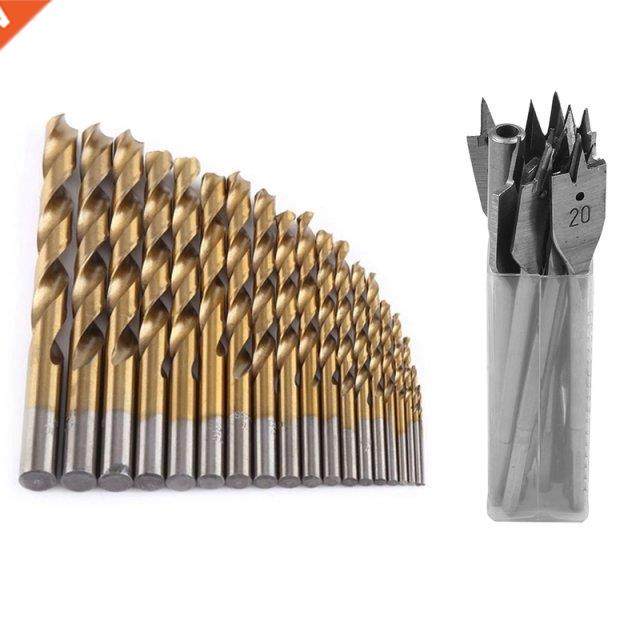 19 Pcs HSS Drill Bit Set 1Mm-10Mm Quality German Tools &