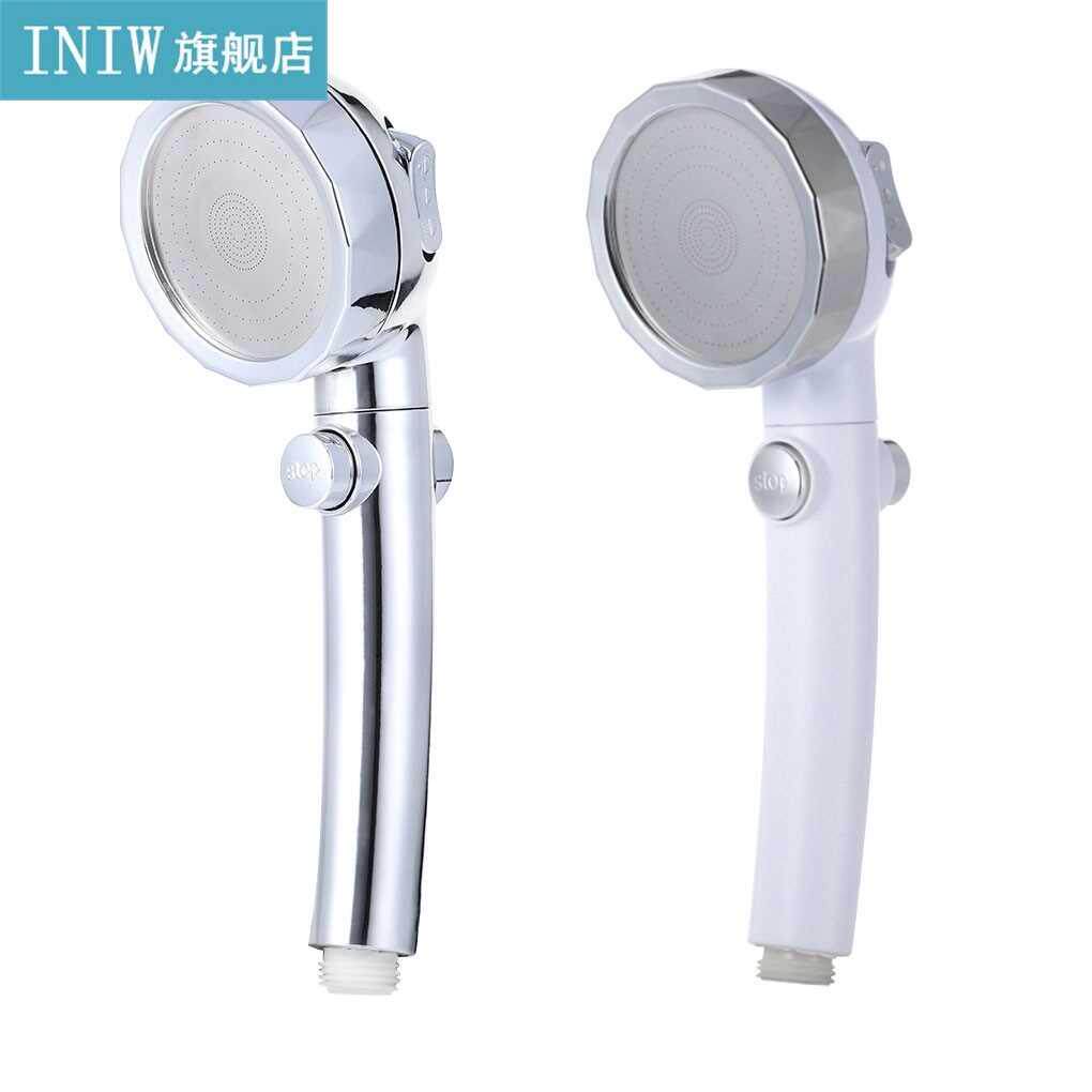 2pcs -Function SPA Bath Shower Head High Pressure With Swit