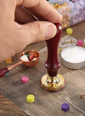 Vintage Wax Seal Head Hobby Decor Craft Tools Brass Sealing