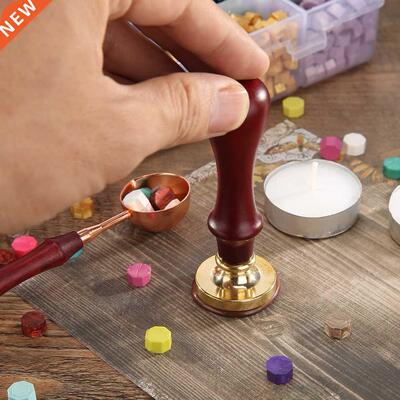 Vintage Wax Seal Head Hobby Decor Craft Tools Brass Sealing