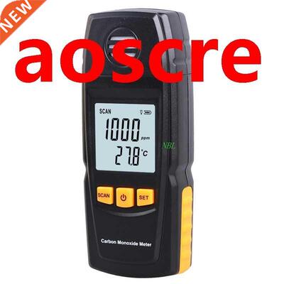 Handheld Carbon Monoxide Meter CO Detector Analyzer 0-1000pp