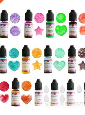 bargain 14Color 10ML Alcohol Ink Diffusion Resin Pigment Kit