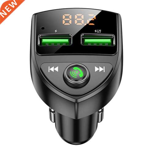 Car FM Transmitter, SD Card, U Disk, MP3 Player, Dual USB Ca