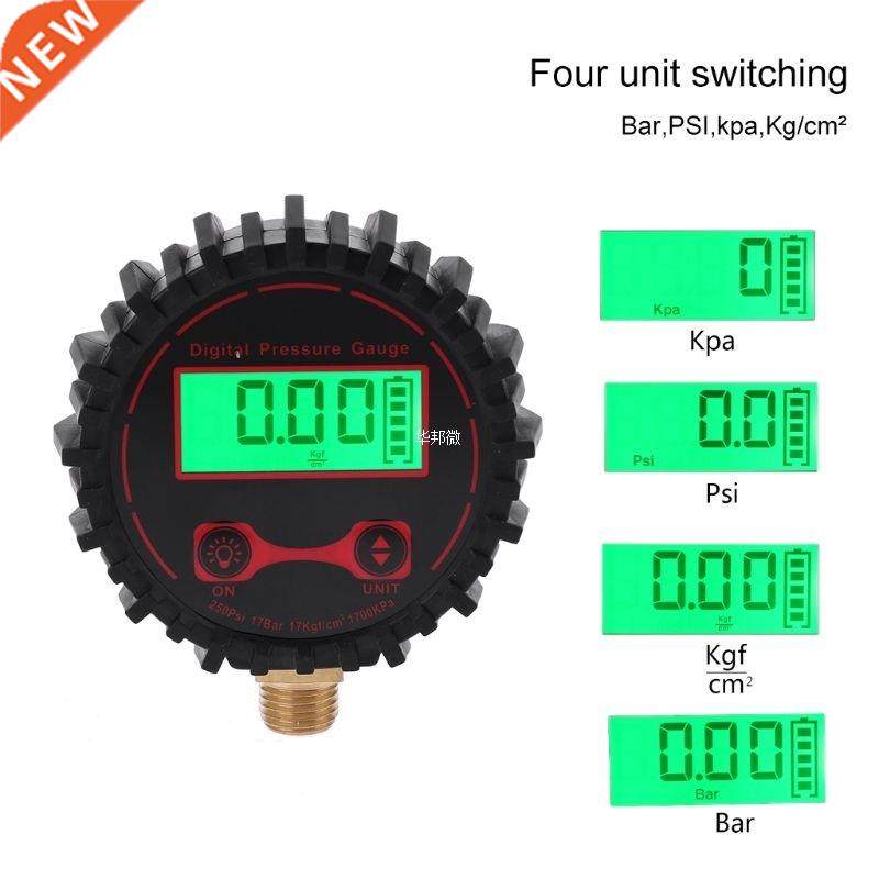 0-250 PSI Digital Tire Pressure Guage 1/4