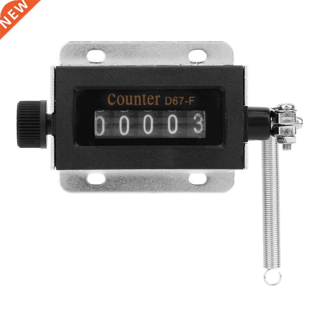 Mechanical Click Counter D67F 5 Digit Mechanical Resettable