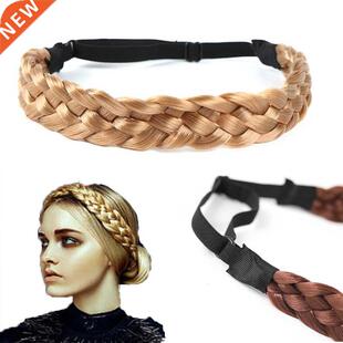 3.5cm Wide Synthetic Wig Twist Elastic Hair Bands Braids Boh