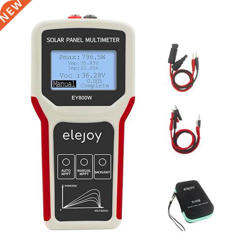 EY800W Upgrades Photovoltaic Panel Power Supplys Multimeter